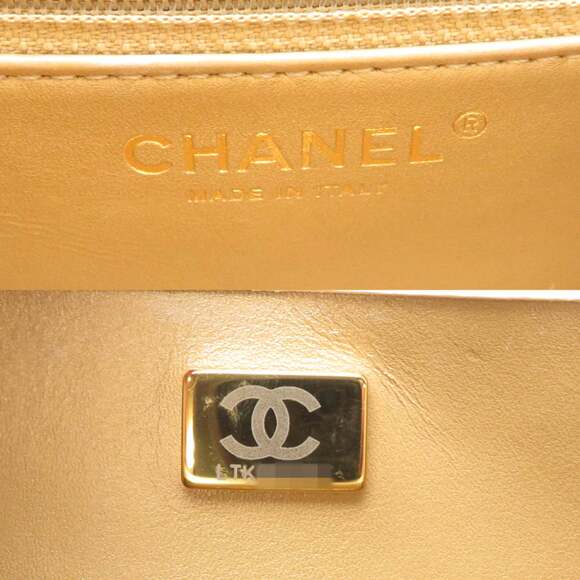 Chanel Matelasse Mini Flap Bag, Women's Shoulder Lambskin, White - Picture 7 of 10